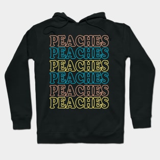 Peaches Neon Hoodie